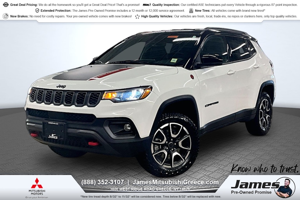 Used 2025 Jeep Compass Trailhawk SUV