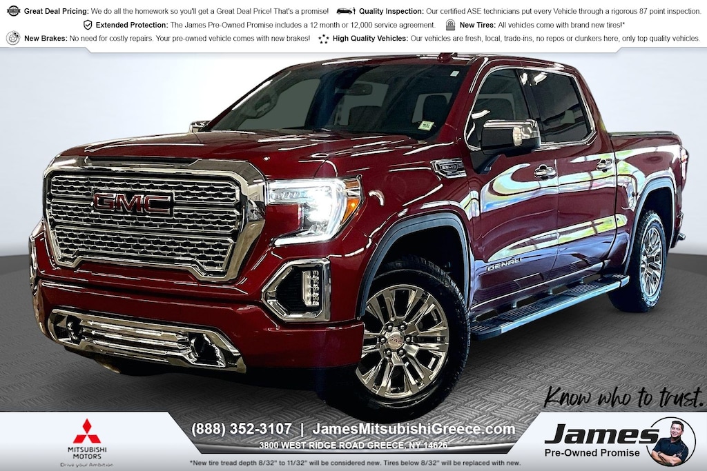 Used 2019 GMC Sierra 1500 Denali Truck Crew Cab