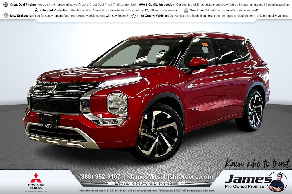 Used 2023 Mitsubishi Outlander Plug-In Hybrid SUV