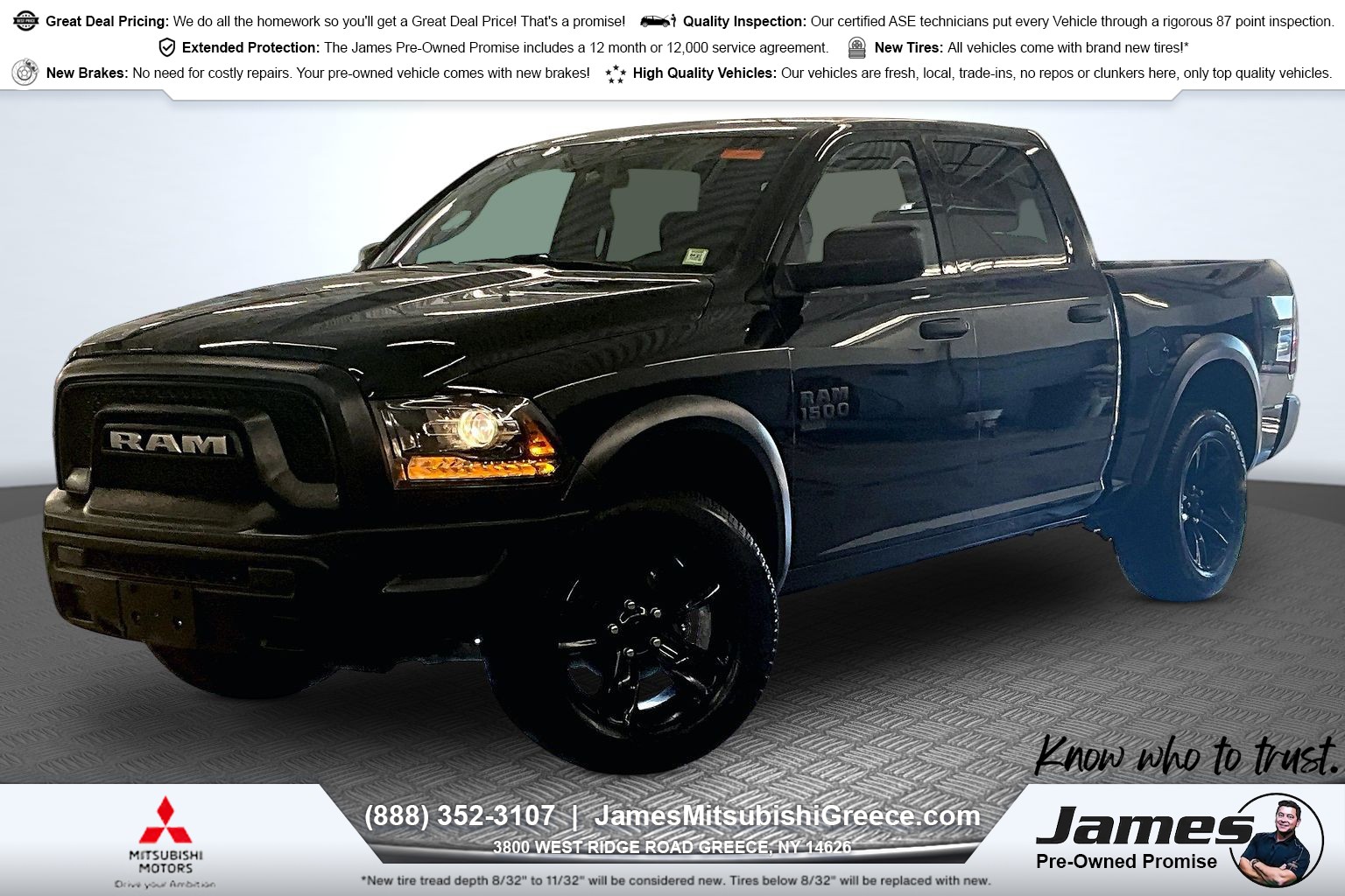 2024 RAM 1500 Classic Warlock 4x4 Crew Cab 5'7's photo