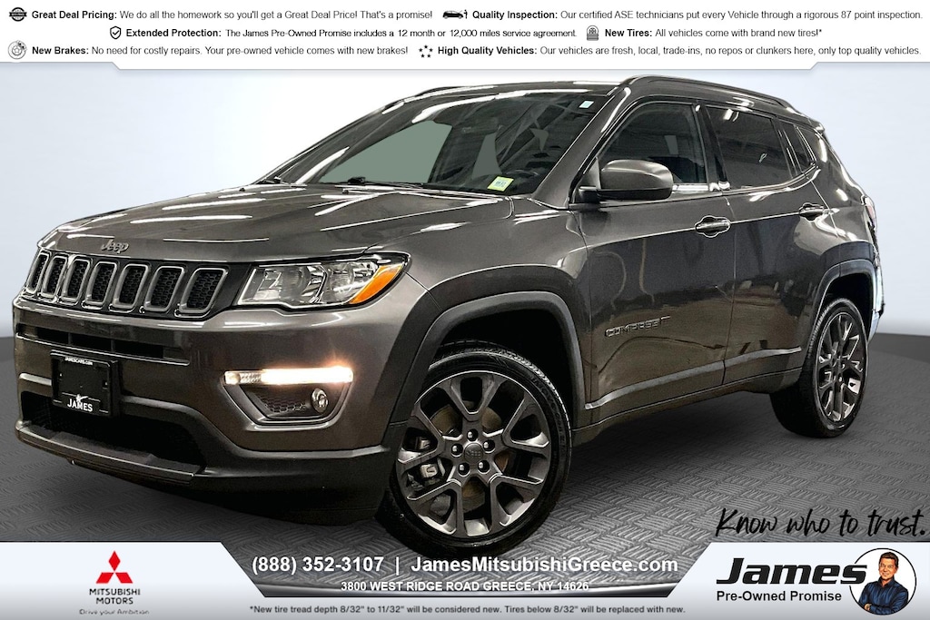 Used 2021 Jeep Compass 80th Special Edition SUV