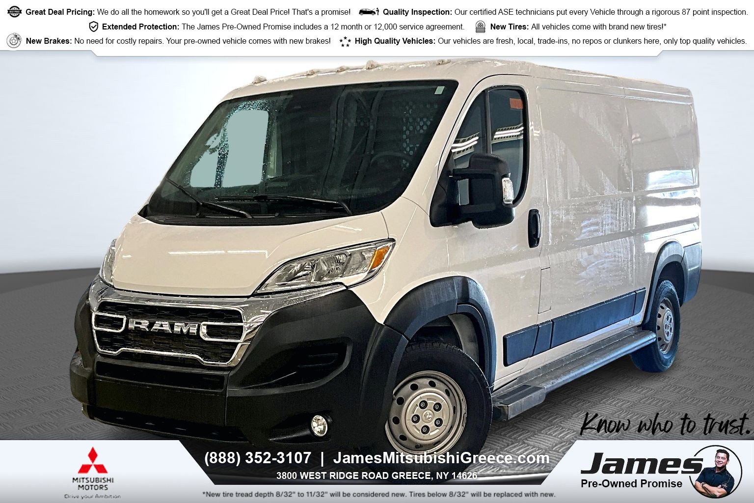 2023 RAM ProMaster Cargo Van Base