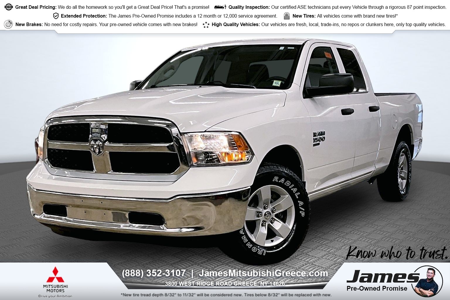 2024 RAM 1500 Classic SLT 4x4 Quad Cab 6'4's photo