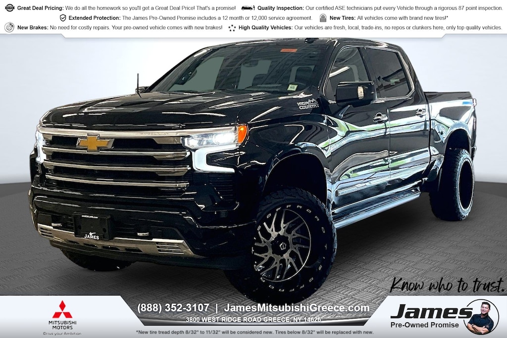 Used 2023 Chevrolet Silverado 1500 High Country Truck Crew Cab