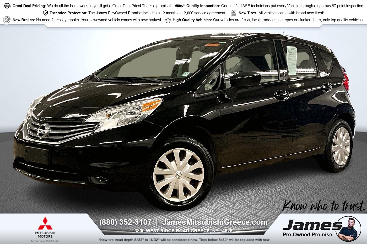 2016 Nissan Versa Note S Plus