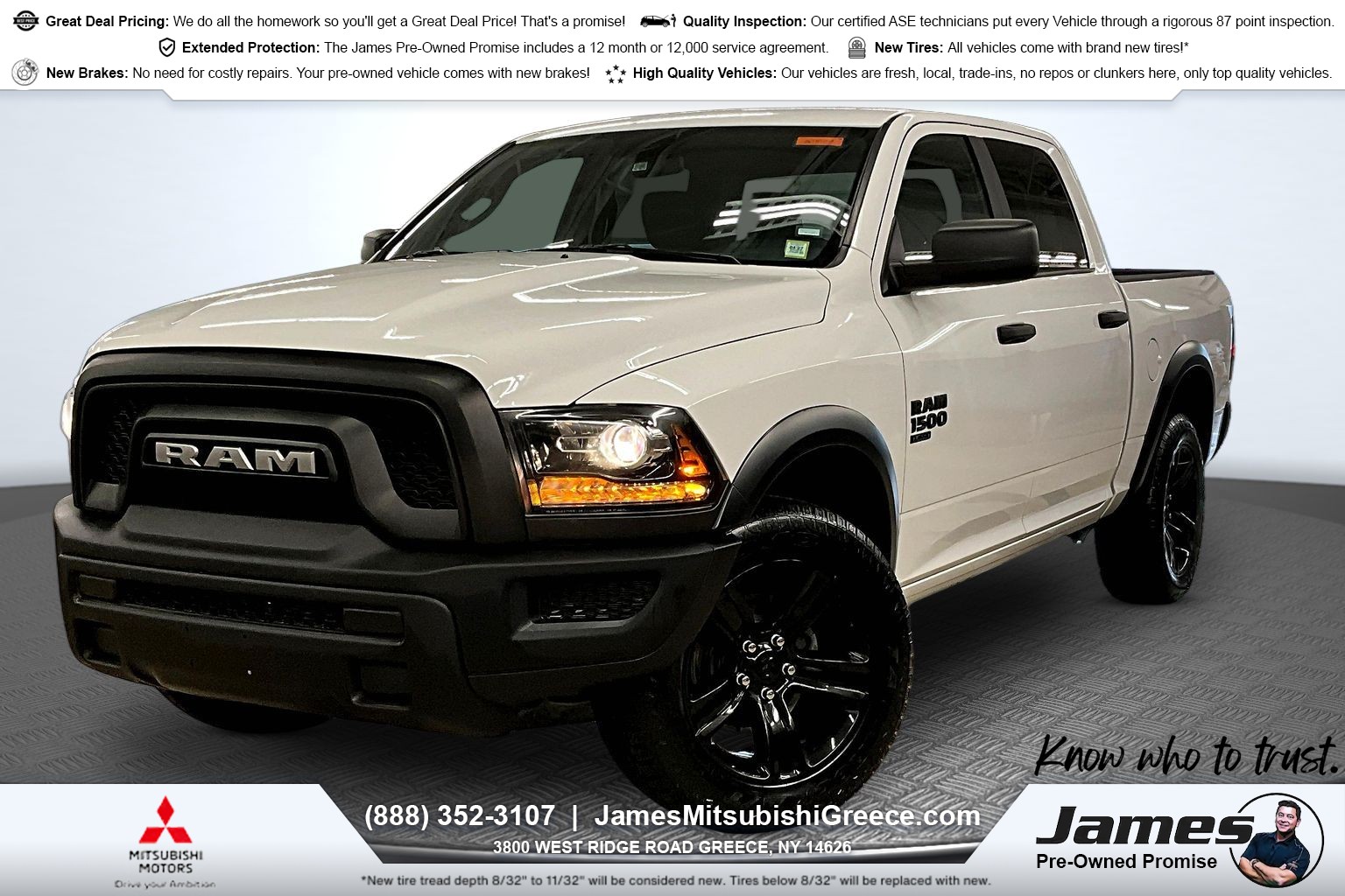 2024 RAM 1500 Classic Warlock 4x4 Crew Cab 5'7's photo
