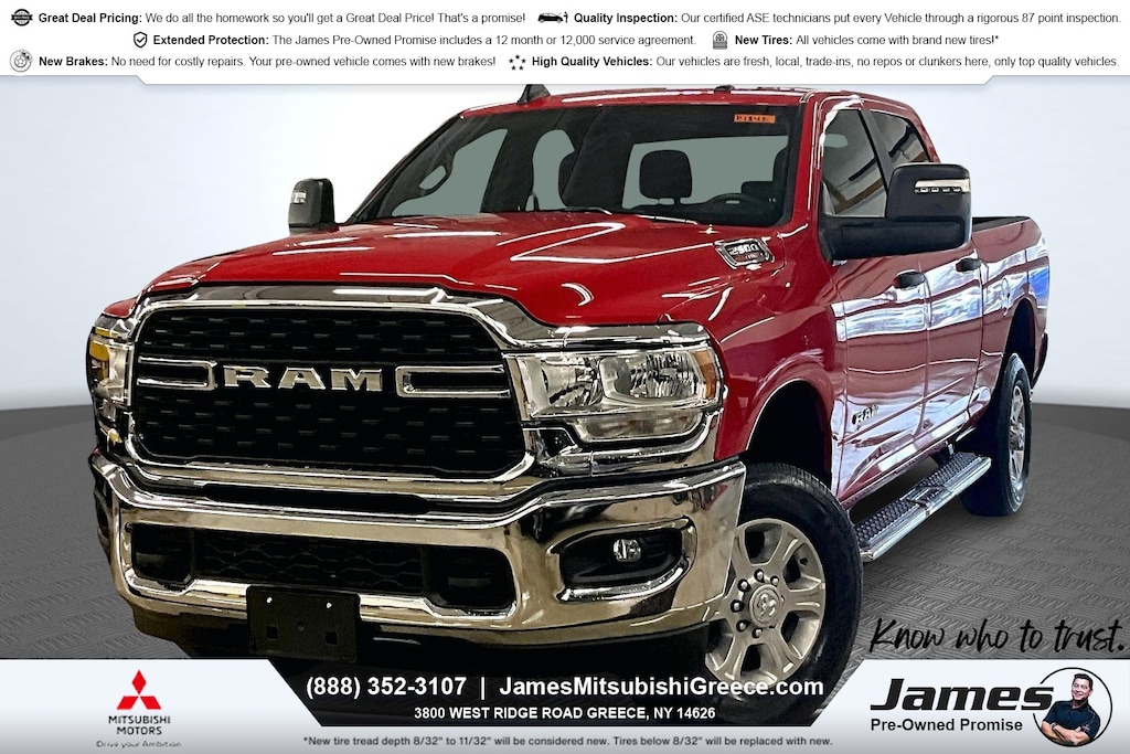 Used 2024 Ram 2500 Big Horn Truck Crew Cab