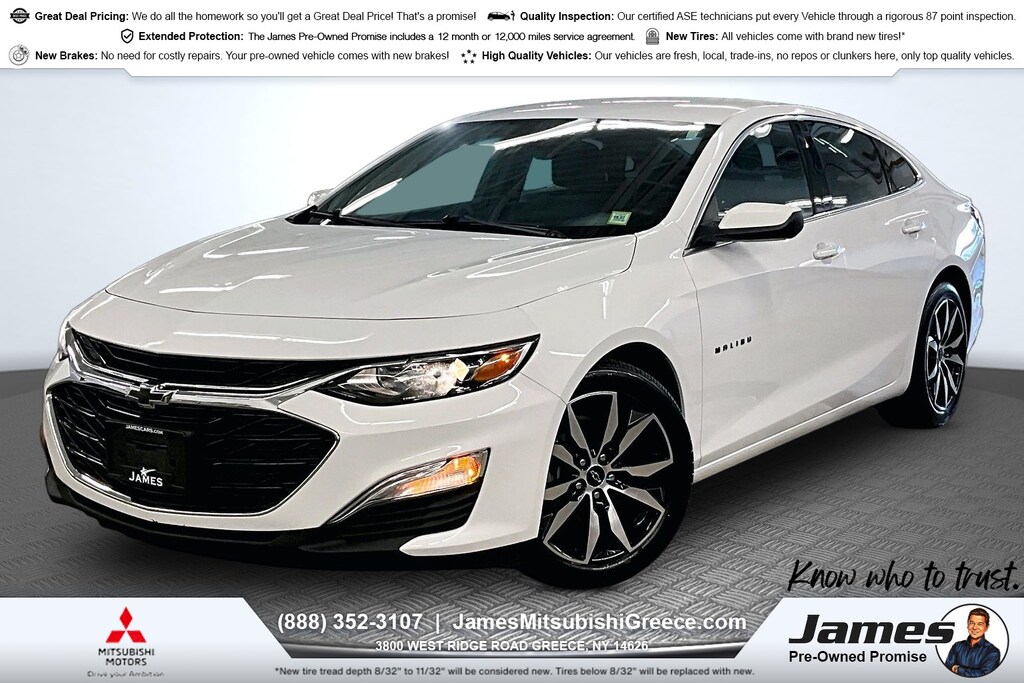 Used 2023 Chevrolet Malibu RS Sedan
