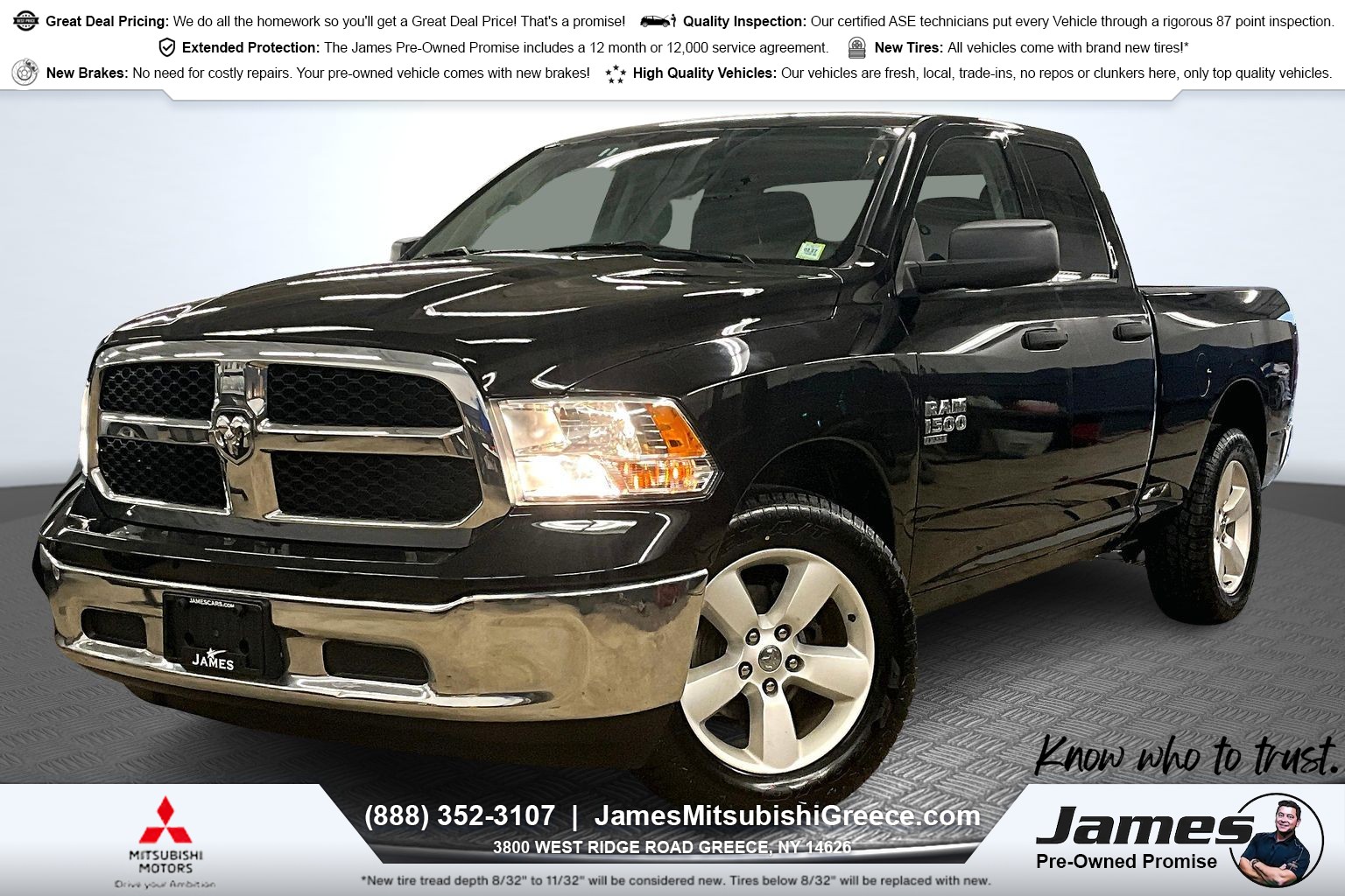 2024 RAM 1500 Classic SLT 4x4 Quad Cab 6'4's photo