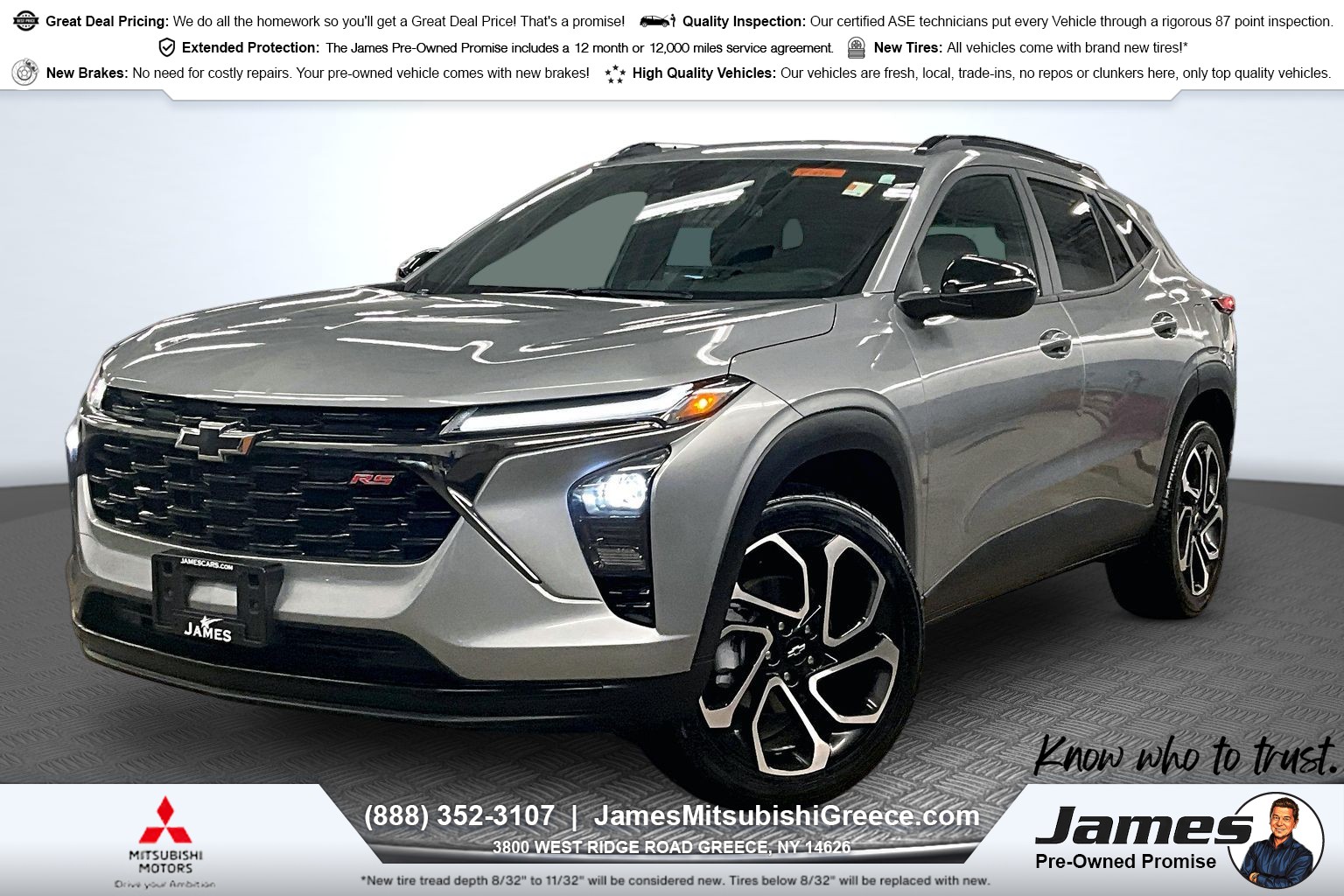 Used 2024 Chevrolet Trax 2RS SUV