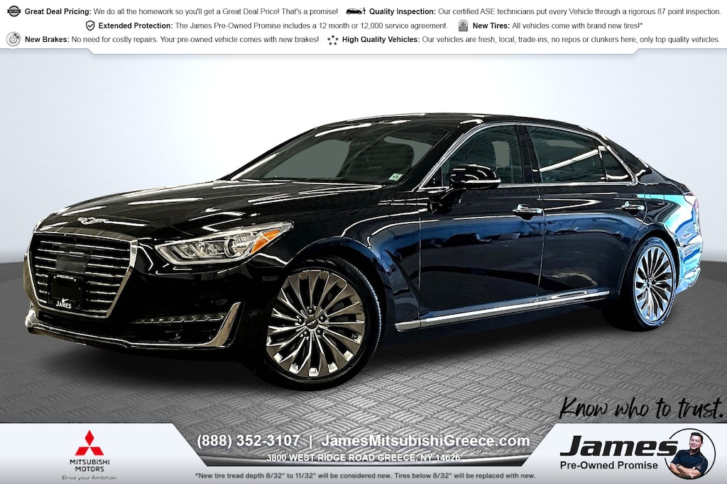 Used 2019 Genesis G90 3.3T Premium Sedan