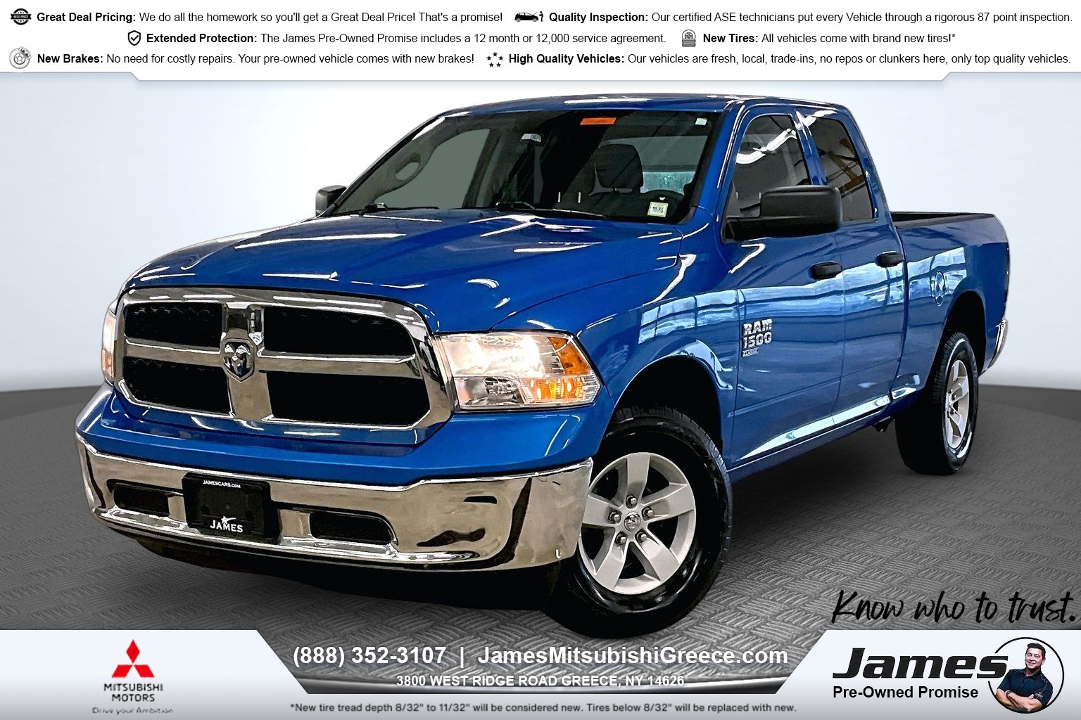 2024 RAM 1500 Classic SLT 4x4 Quad Cab 6'4's photo
