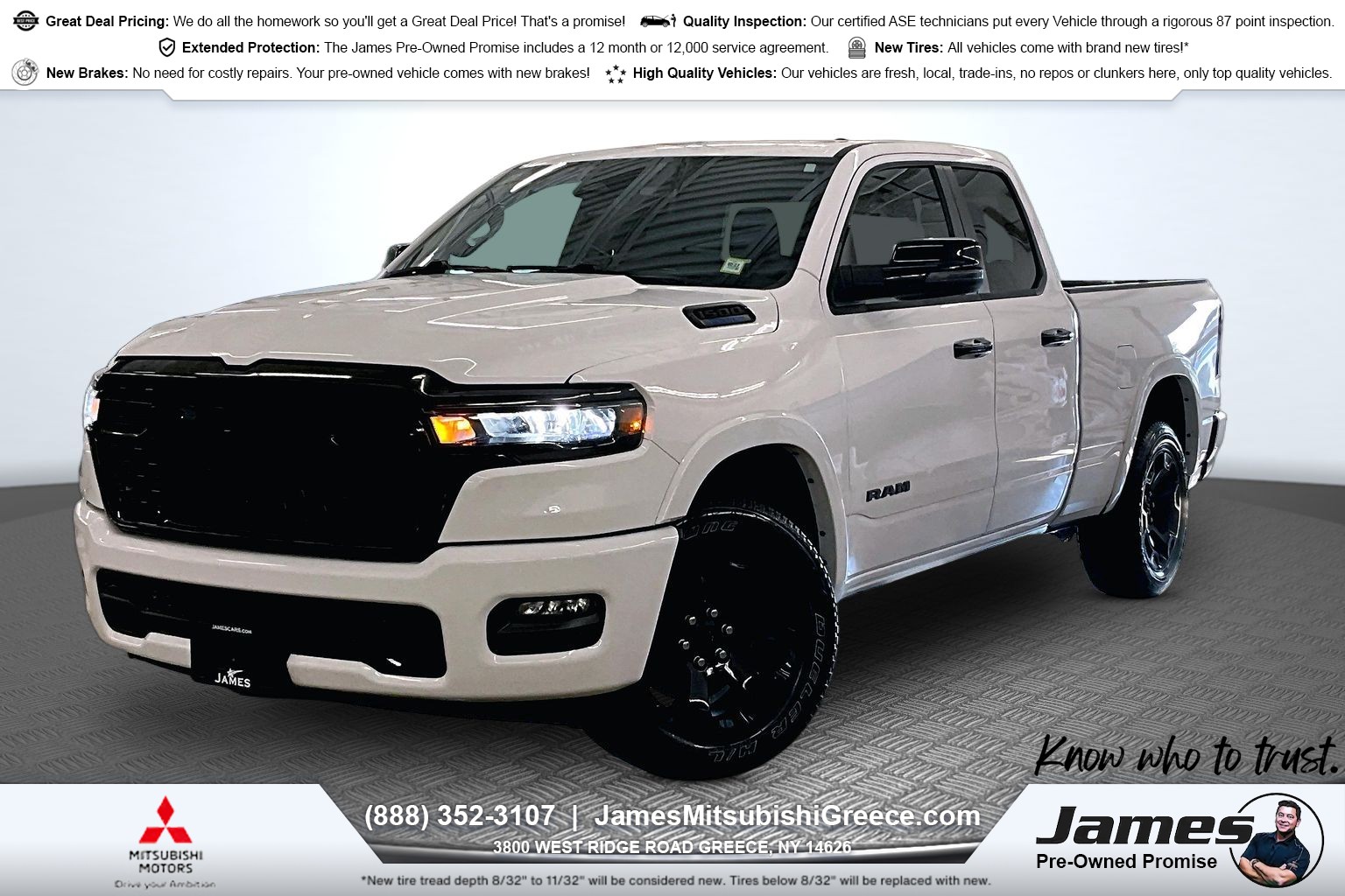 2025 RAM 1500 Big Horn/Lone Star 4x4 Quad Cab 6'4's photo