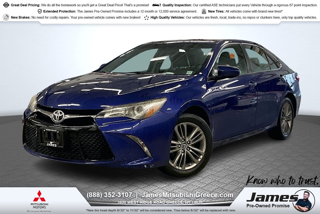 Used 2016 Toyota Camry Sedan