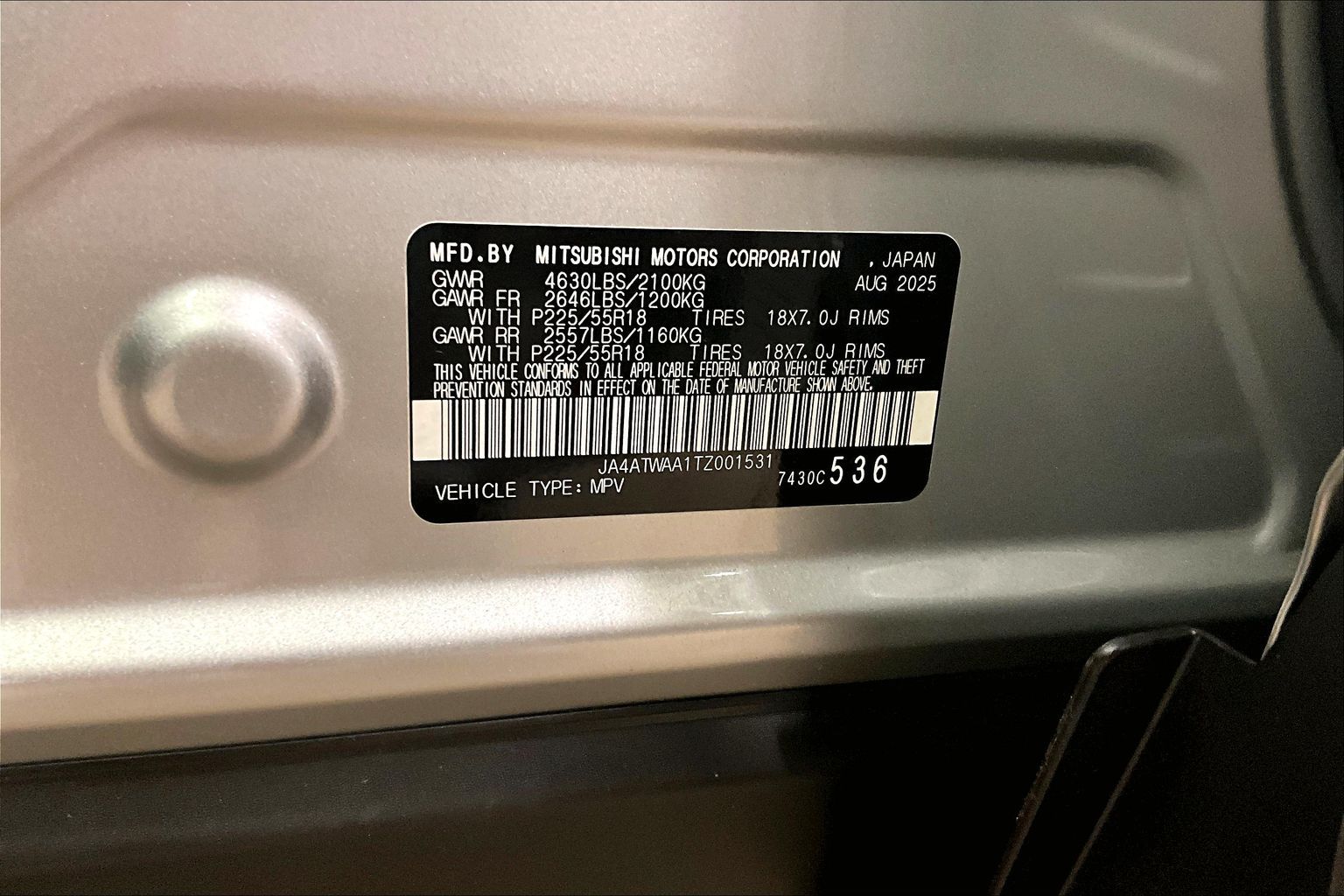 2026 Mitsubishi Eclipse Cross SE - Photo 36