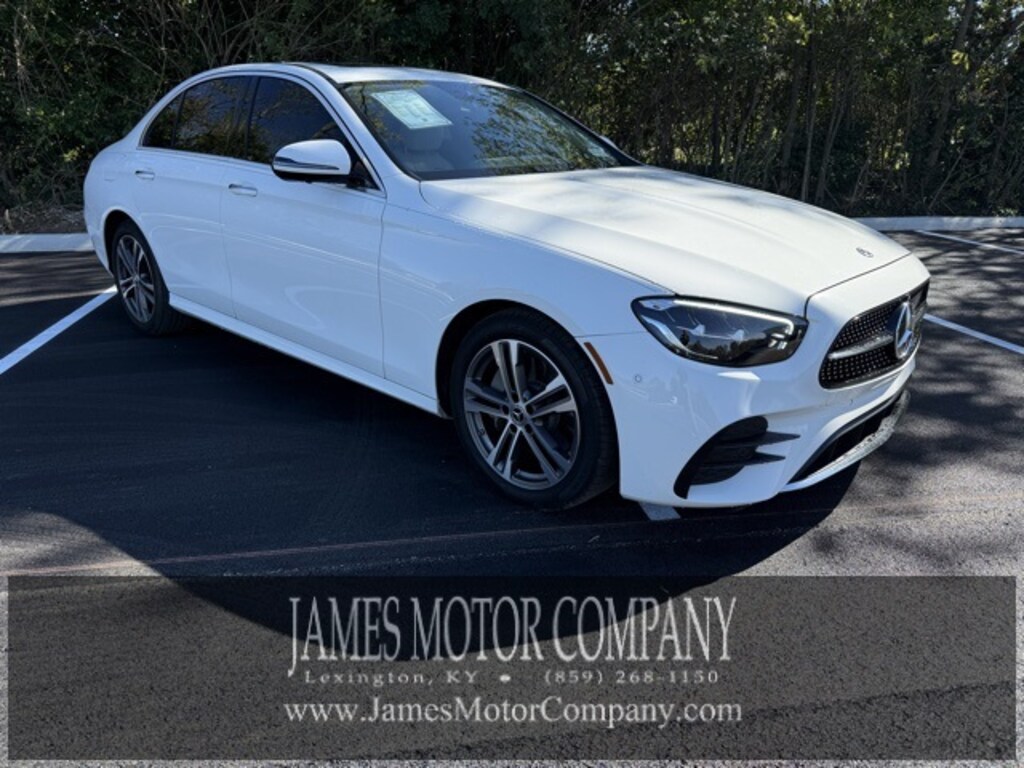Certified 2021 Mercedes-Benz E-Class E 350 4MATIC Sedan