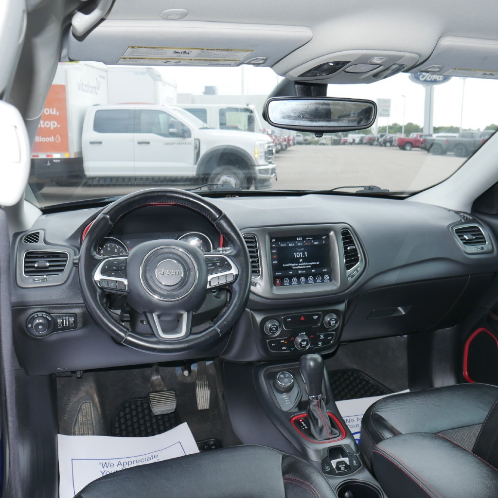 Used 2020 Jeep Compass Trailhawk with VIN 3C4NJDDB7LT149776 for sale in Jamestown, ND