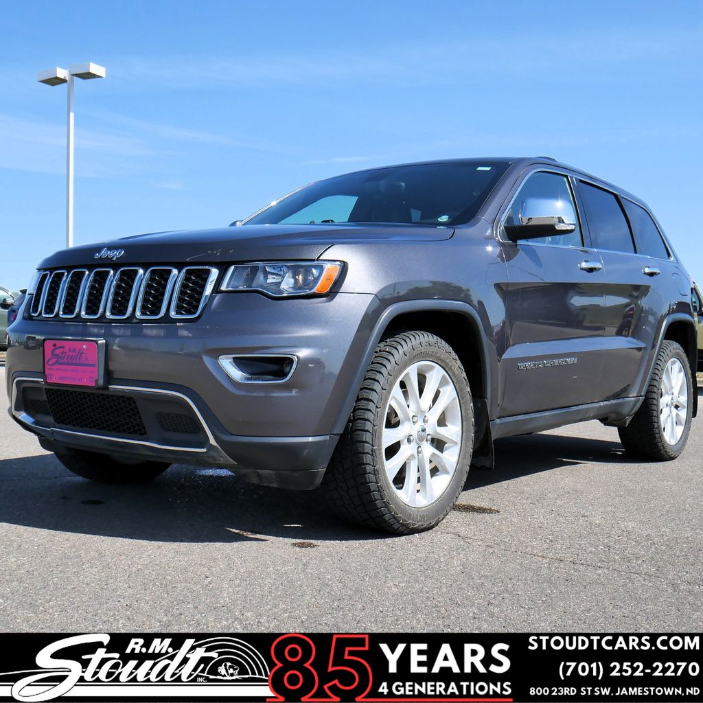 Used 2017 Jeep Grand Cherokee Limited with VIN 1C4RJFBG6HC887437 for sale in Jamestown, ND