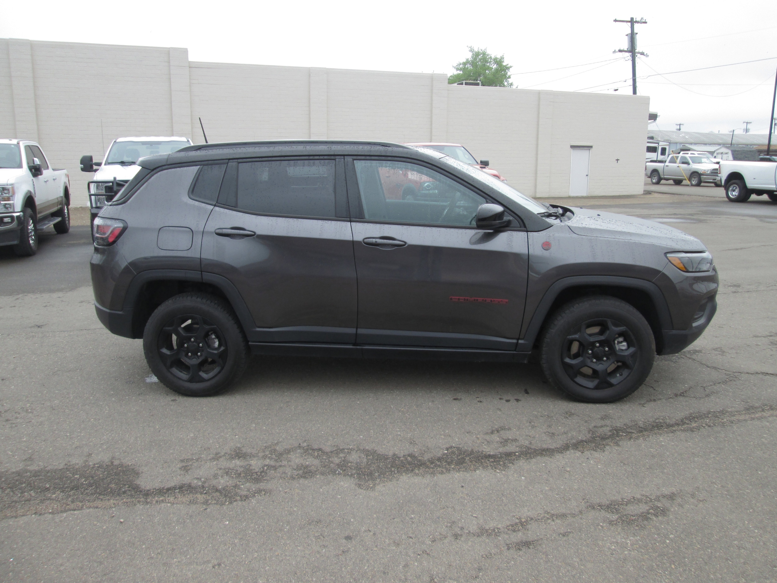 Used 2023 Jeep Compass Trailhawk with VIN 3C4NJDDN0PT502276 for sale in Chinook, MT