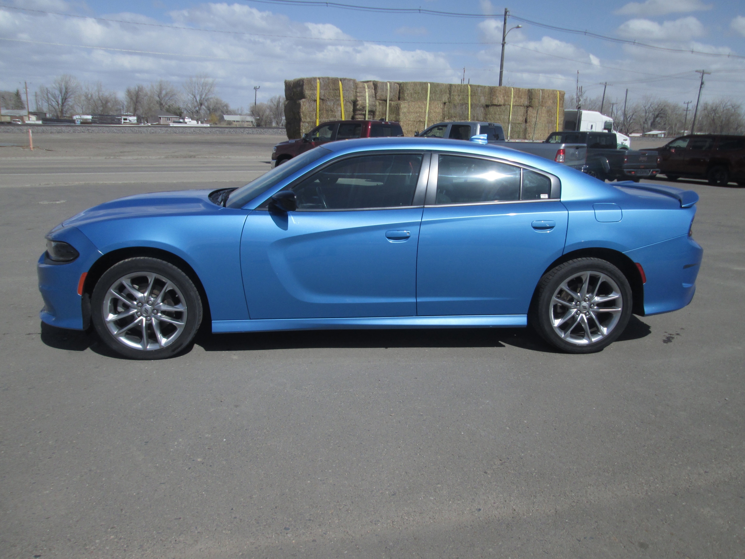 Used 2023 Dodge Charger GT with VIN 2C3CDXMG9PH599752 for sale in Chinook, MT