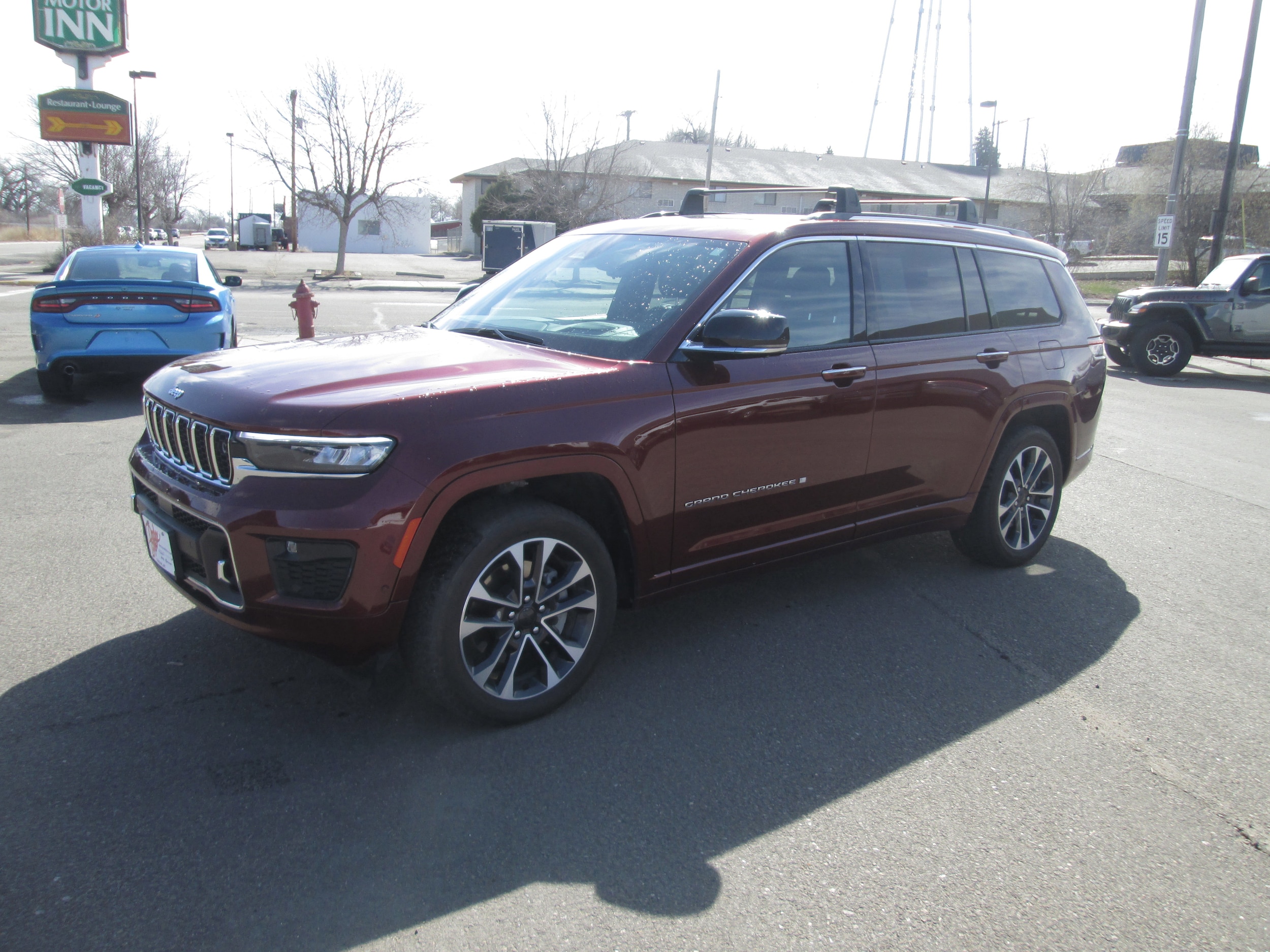 Used 2023 Jeep Grand Cherokee L Overland with VIN 1C4RJKDT8P8792625 for sale in Chinook, MT