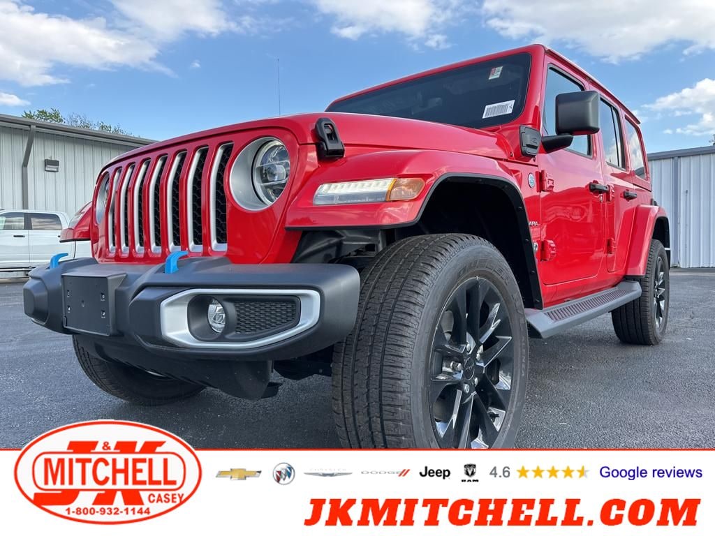 Used 2022 Jeep Wrangler Unlimited Unlimited Sahara 4XE Sport Utility Convertible