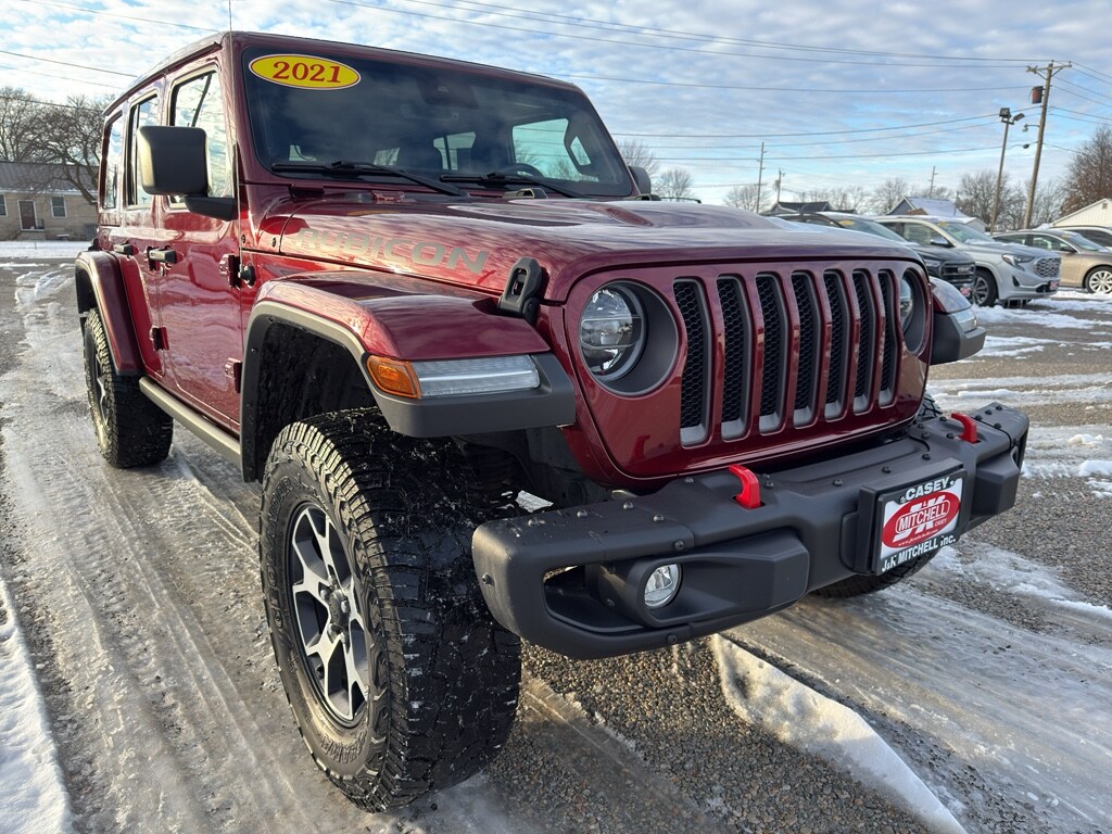 Used 2021 Jeep Wrangler Unlimited Rubicon Sport Utility