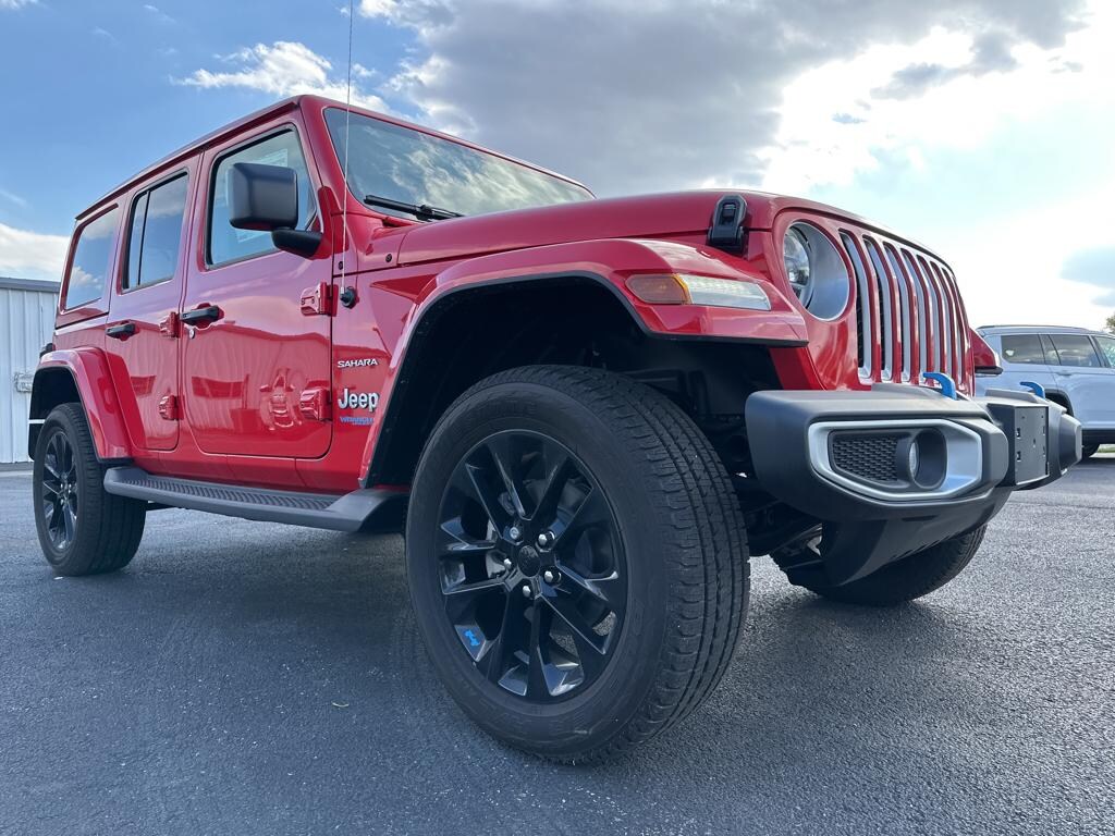 Used 2022 Jeep Wrangler Unlimited Unlimited Sahara 4XE Sport Utility Convertible