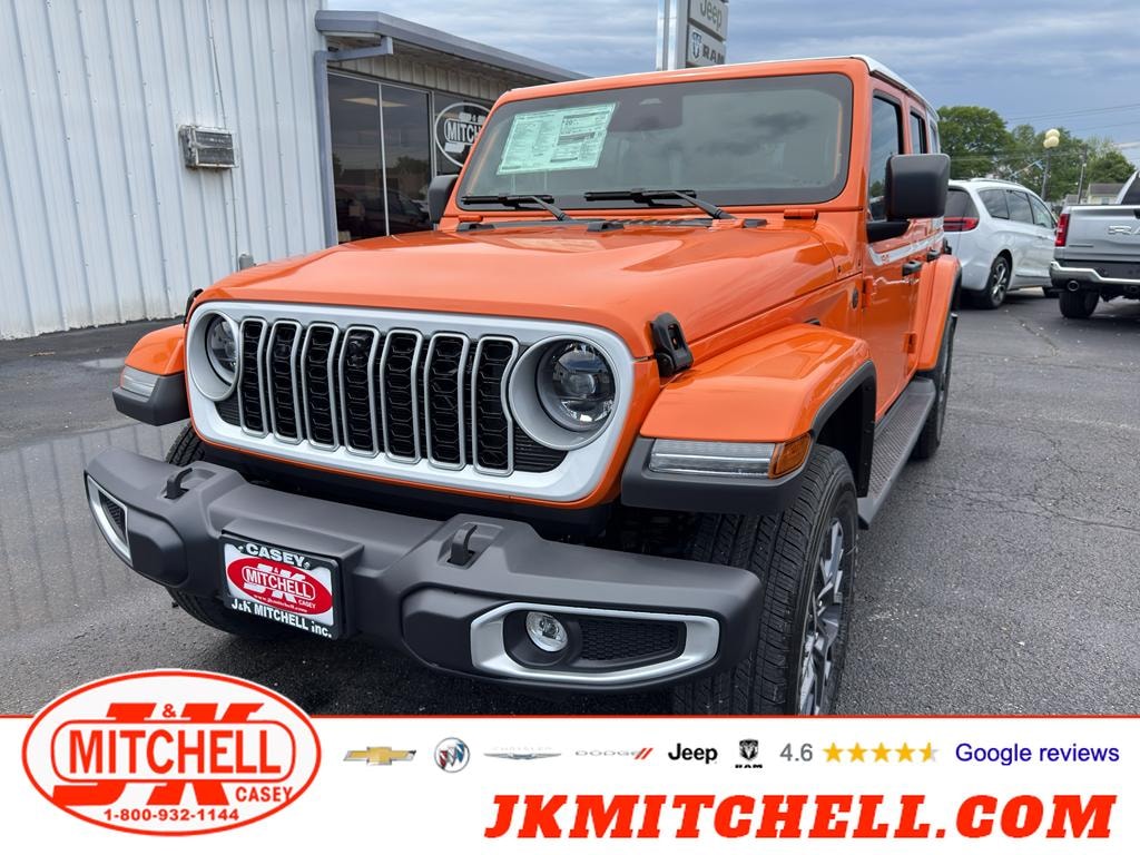 New 2026 Jeep Wrangler 4-DOOR SAHARA Sport Utility