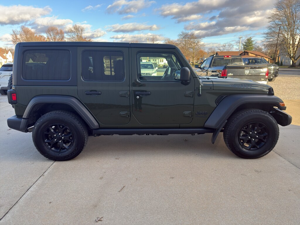 Used 2021 Jeep Wrangler Unlimited Willys Sport SUV