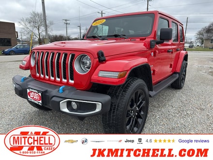 2022 Jeep Wrangler Unlimited Sahara 4XE Sport Utility Convertible