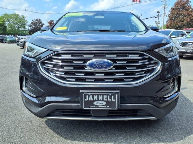 Used 2020 Ford Edge Titanium with VIN 2FMPK4K93LBA21919 for sale in Hanover, MA