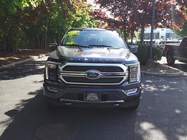 Used 2021 Ford F-150 Limited with VIN 1FTFW1ED2MFB70325 for sale in Hanover, MA