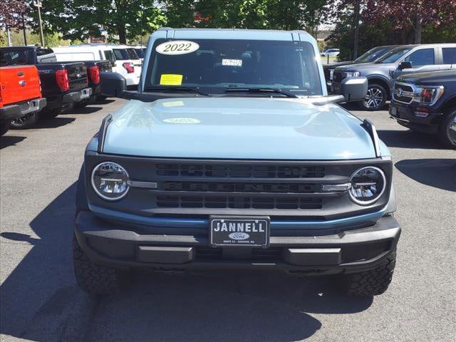 Used 2022 Ford Bronco 2-Door Base with VIN 1FMDE5AH3NLA88967 for sale in Hanover, MA