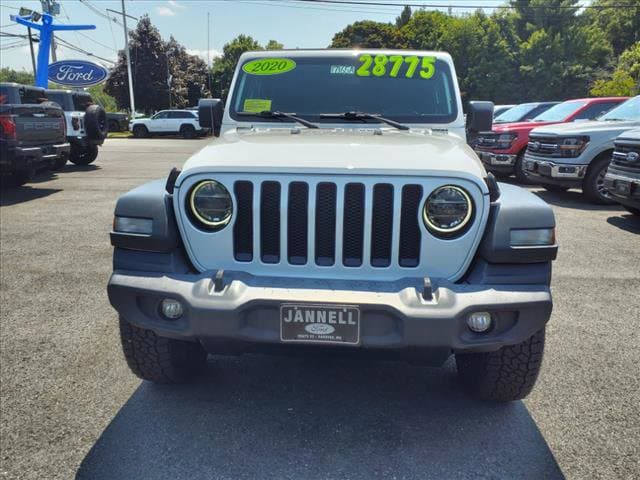 Used 2020 Jeep Wrangler Unlimited Altitude with VIN 1C4HJXDN1LW120003 for sale in Hanover, MA