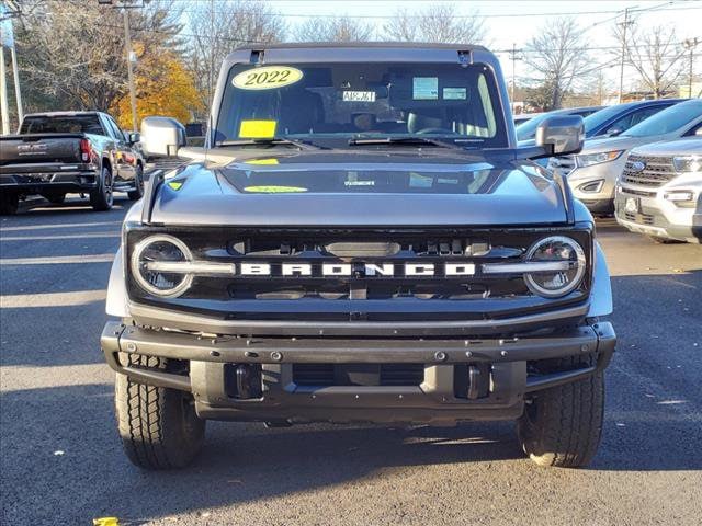 Used 2022 Ford Bronco 4-Door Outer Banks with VIN 1FMEE5DP0NLB03030 for sale in Hanover, MA