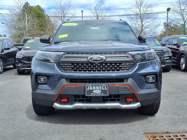 Used 2022 Ford Explorer TIMBERLINE with VIN 1FMSK8JH5NGA74904 for sale in Hanover, MA
