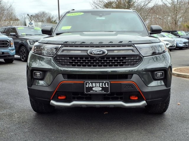 Used 2022 Ford Explorer TIMBERLINE with VIN 1FMSK8JH6NGB23740 for sale in Hanover, MA