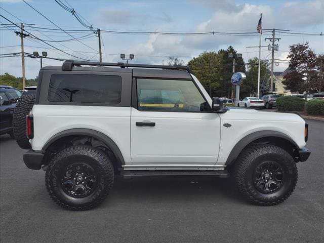 Used 2023 Ford Bronco 2-Door Wildtrak with VIN 1FMDE5CP0PLA84219 for sale in Hanover, MA