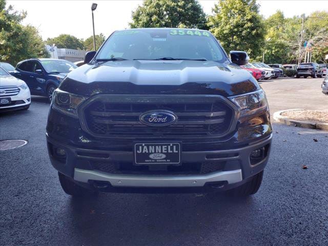 Used 2021 Ford Ranger Lariat with VIN 1FTER1FH9MLD58555 for sale in Hanover, MA