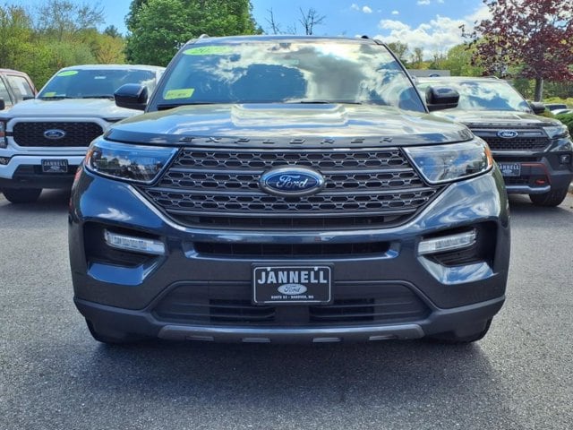 Used 2022 Ford Explorer XLT with VIN 1FMSK8DH3NGB67416 for sale in Hanover, MA