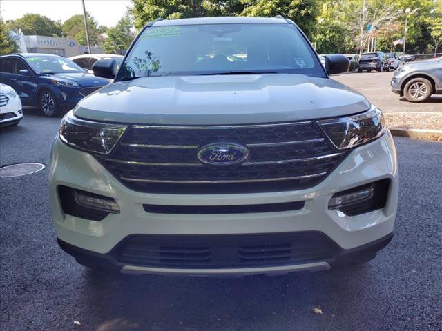 Used 2023 Ford Explorer XLT with VIN 1FMSK8DH0PGA83783 for sale in Hanover, MA