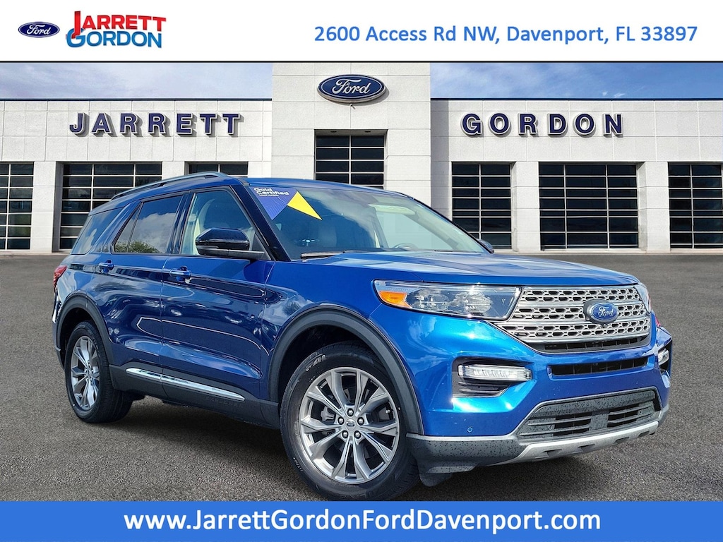 Certified 2022 Ford Explorer Limited SUV