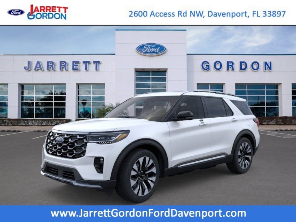 New 2026 Ford Explorer Platinum SUV