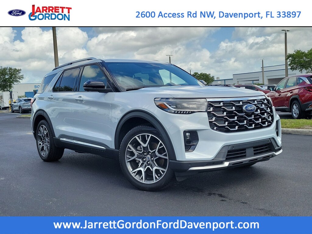 Certified 2025 Ford Explorer Platinum SUV