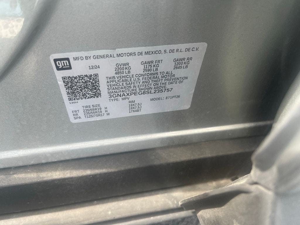 Certified 2025 Chevrolet Equinox LT SUV