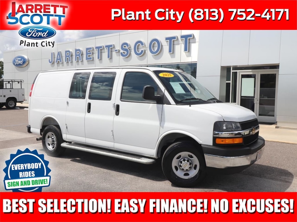 Certified 2025 Chevrolet Express Cargo 2500 Work Van Van Cargo Van