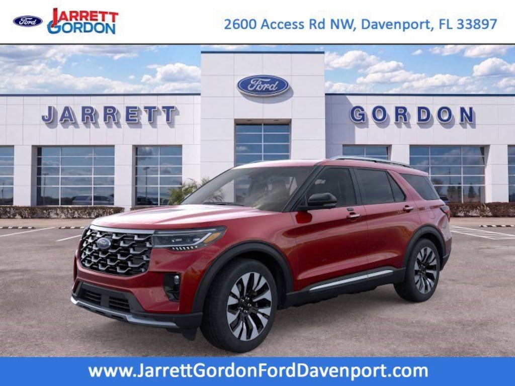 New 2026 Ford Explorer Platinum SUV