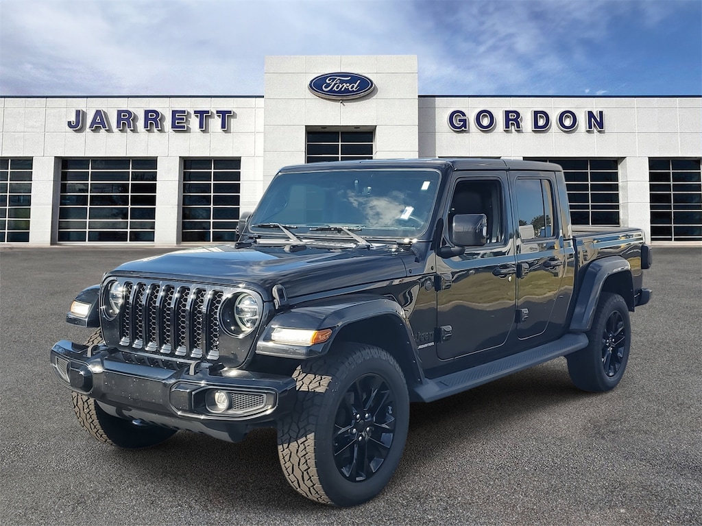 Certified 2022 Jeep Gladiator Overland Truck Crew Cab