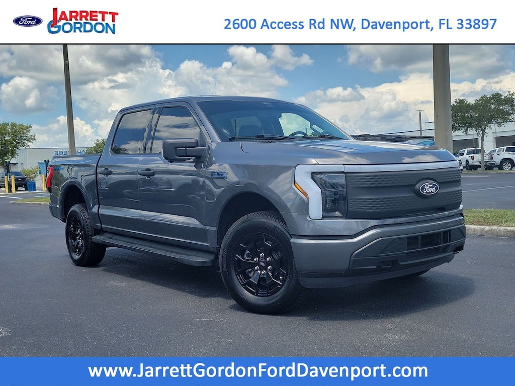 Certified 2025 Ford F-150 Lightning XLT Truck SuperCrew Cab